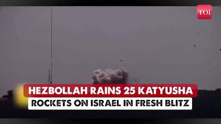 Hezbollah Bombs IDF's 91st Division HQ; Rains 25 Katyusha Rockets On Israel In Fresh Blitz _ Report.