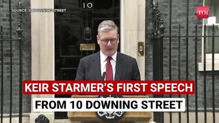 Labour Era Begins In UK After Historic '400-Paar' Landslide; New PM Starmer Takes Charge _ Watch.