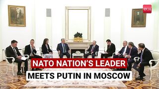 Shockwaves In West & Ukraine As NATO Leader Meets Putin In Moscow Amid War _ Watch.