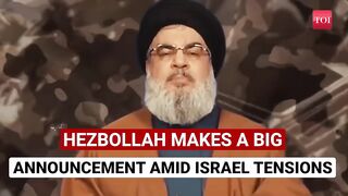 Hezbollah's Big Announcement On Israel Fighting After Nasrallah's Meeting With Hamas _ Watch.