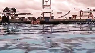 25 Yard Underwater Race