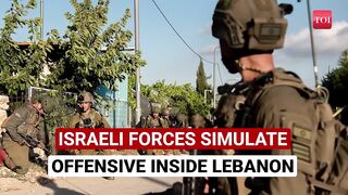Israeli Forces Practice Attack On Hezbollah In Lebanon Despite Iran's Chilling Warnings _ Watch.
