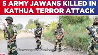 Five Indian soldiers killed in Kashmir ambush | breaking news |world breaking news