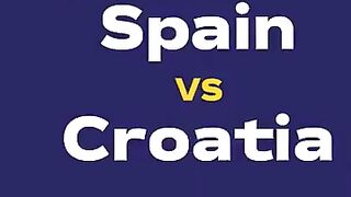 "Spain vs Croatia Epic Match Highlights! ⚽️????