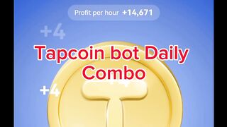 Tap Coin Bot : 13 July Daily Bounty Card | Tap Coin Daily Combo Today