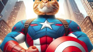 Captain America Cat