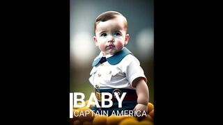 BABY CAPTAIN AMERIKA