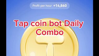 Tapcoin bot daily combo