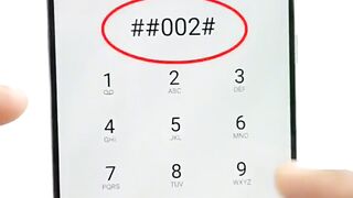 Secret code for mobile number