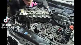 BMW engine broken