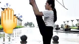 Yoga Arrow bow talent!