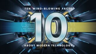 Ten Mind-Blowing Facts About Modern Technology