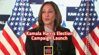 Kamala Harris campaign launch: “election a choice between freedom and chaos”