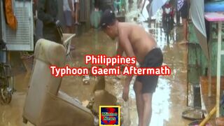 Typhoon Gaemi: Manila residents return home after storm passes
