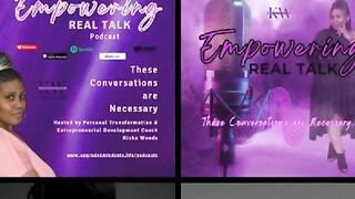 The Empowering Real Talk Podcast by Coach Kay Wds. Living in our Purpose with motivational speaker Richard Blank.