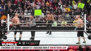 FULL MATCH - Brock Lesnar vs. John Cena vs. Seth Rollins_ Royal Rumble 2024
