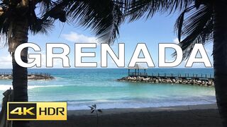 GRENADA BEAUTIFULL PLACES 4K HDR VIDEO WITH RELAXING MUSIC ..
