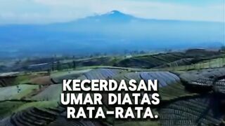 Kecerdasan Umar diatas rata rata