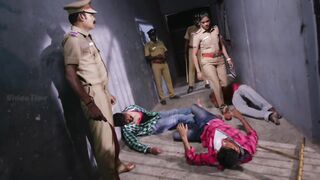 Lady police torture goons short video