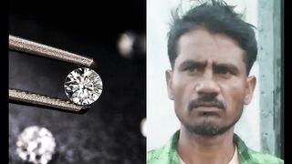 Rs 80 lakh from a coal mine A laborer found a diamond worth