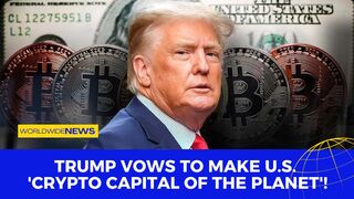 Trump Vows to Make U.S. 'Crypto Capital of the Planet!'