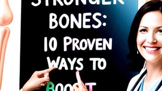 BUILD STRONGER BONES: 10 PROVEN WAYS TO BOOST YOUR BONE HEALTH