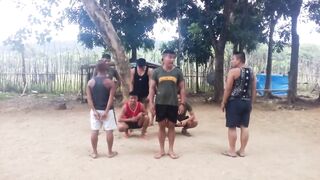 funny filipino dance in military camp