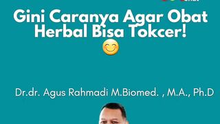 Bagaimana agar herbal bekerja secara maksimal