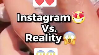 Instagram???? vs Reality ???? #reality is more amazing #incredible #subscribe my channel #Siblingwood ✨????????