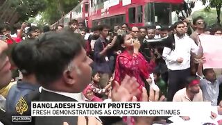 Fresh violence in Bangladesh as students launch 'March for Justice' protest against killings
