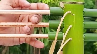 Bamboo Creations with 3 arrow #bamboo #Slingshots #DIY