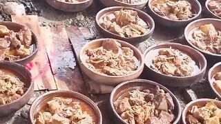 Katwa Gosht Traditional Pakistani Village Food Clay Pot Meat