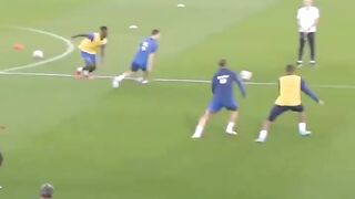 Kylian Mbappe training with the real Madrid team????????