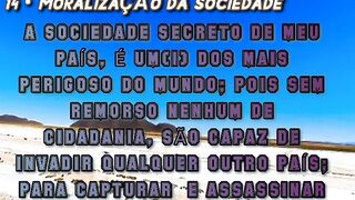 PARTE 14 - MORALIZAÇÃO DA SOCIEDADE ~ A SOCIEDADE SECRETA (MÁFIA) DE ANGOLA