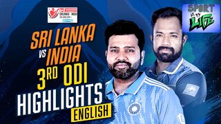 India vs Sri Lanka 3rd ODI Highlights