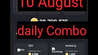 10 August hamster kombet daily kombo