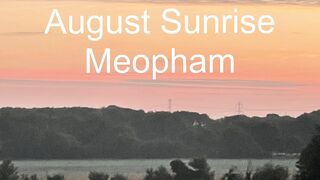 August Sunrise In Meopham - Sun 11/Aug/24