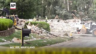 House explosion in Maryland kills one, damages surrounding neighborhood.