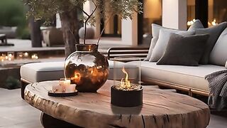 Indoor and Outdoor Portable Tabletop Fire Pit