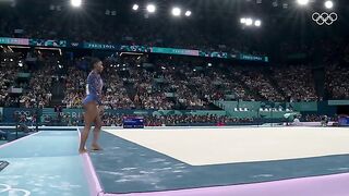 The floor routine that secured Simone Biles All-Around gold! ????  Paris Champions