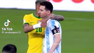 Messi And nymer footboll play