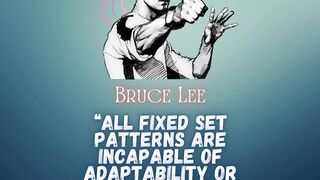 The Truth Is Inside All Fixed Patterns... Bruce Lee Quote - Quote Of The Hour - Thinking Of Greats