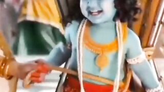 cute krishna status - Jai shree krishna status video ????????