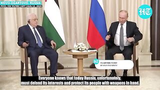 After Sending Weapons To Iran, Putin Hosts Palestine Leader, Hints Big Mid-East Move | Israel, USA