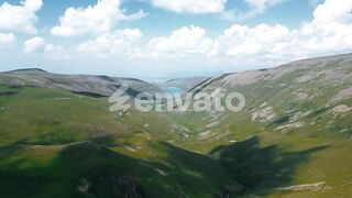 Landscape of a mountain .