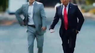 elonmusk_and_donald trump funny viral video