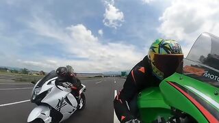 ZX10R Vs HAYABUSA