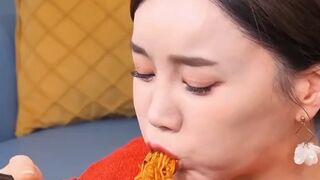 Chinese food eating video