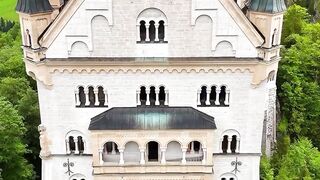 Neuschwanstein Castle: A Fairytale Masterpiece of the Bavarian King Ludwig II, Germany.