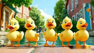 5 little ducks song | nursery rhymes for babies and children | in english